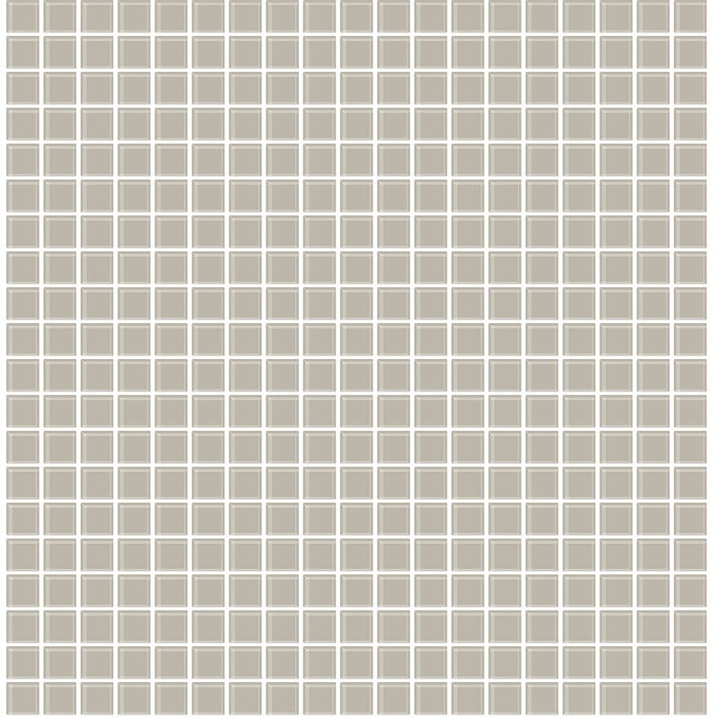 2767-23784 Tessellate Grey Glass Tile Wallpaper Per Bolt