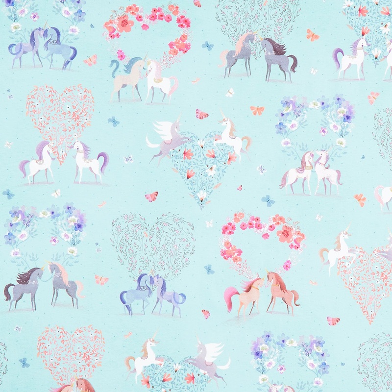 Unicorn Meadow – Unicorns Aqua Yardage