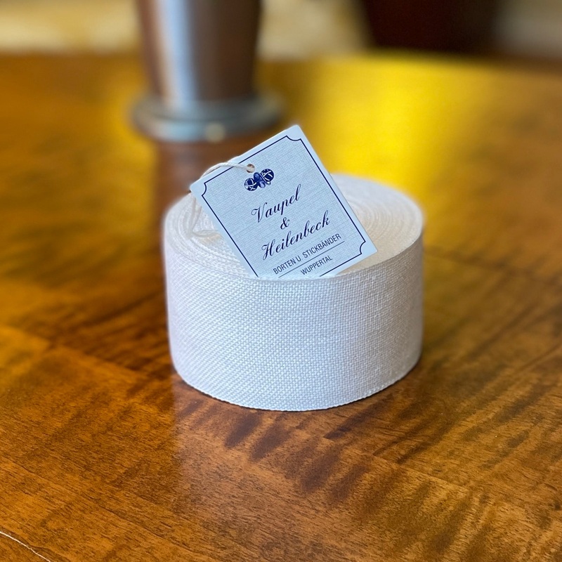Vaupel & Heilenbeck Linen Banding – Monochrome 60 mm 100-60 1/2 Meter