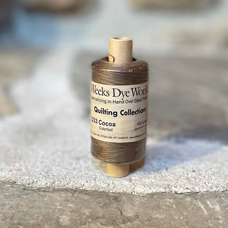 Weeks Dye Works ~  Variegated Sewing Thread 40 wt. Cocoa