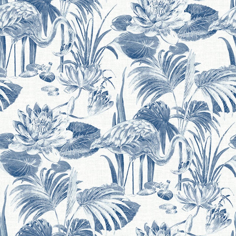 2861-87523 Frolic Blue Lagoon Wallpaper Per Bolt