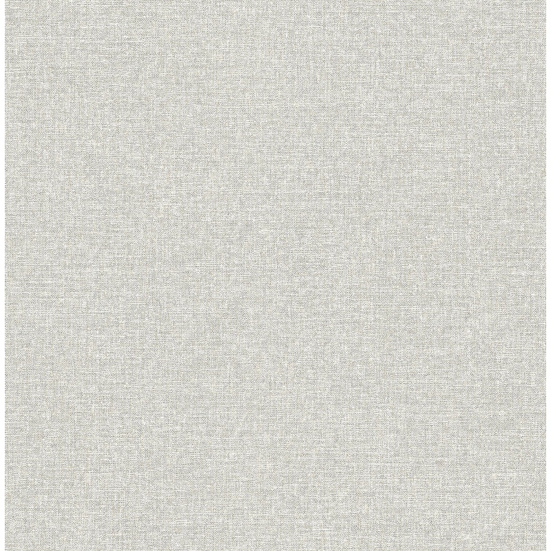 2889-25239 Asa Grey Linen Texture Wallpaper Per Bolt