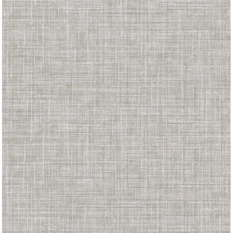 2821-24270 Mendocino Grey Linen Wallpaper Per Bolt