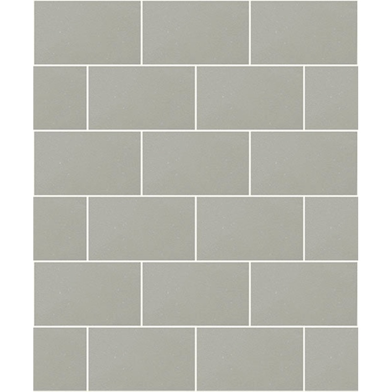 2836-M1123 Angelo Grey Subway Tile Wallpaper Per Bolt