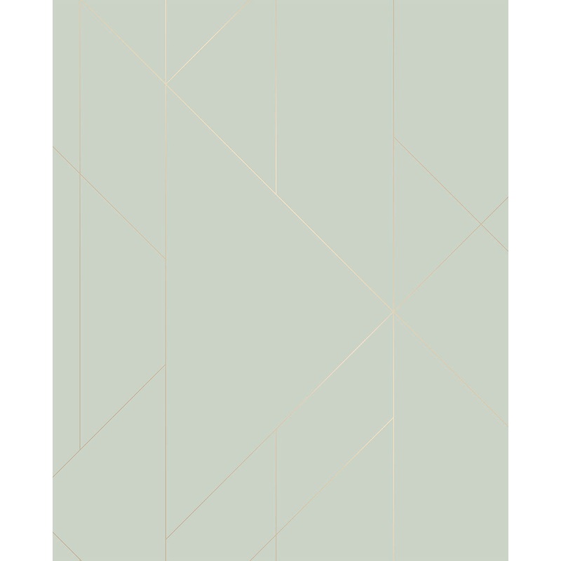 2889-25202 Torpa Mint Geometric Wallpaper Per Bolt