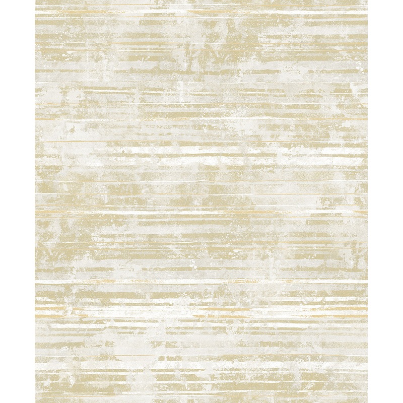 2838-IH2251 Makayla Light Yellow Stripe Wallpaper Per Bolt