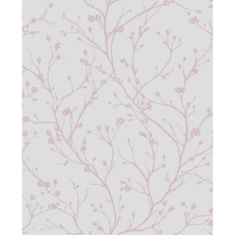 2766-42035 Orchis Lavender Flower Branches Wallpaper Per Bolt
