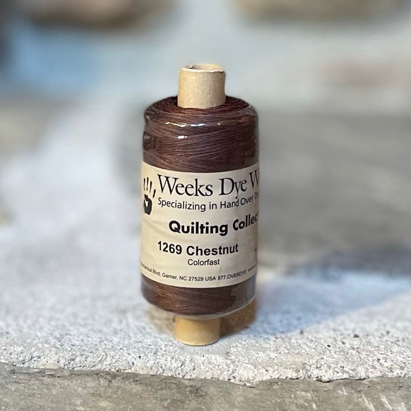 Weeks Dye Works ~  Variegated Sewing Thread 40 wt. Chestnut
