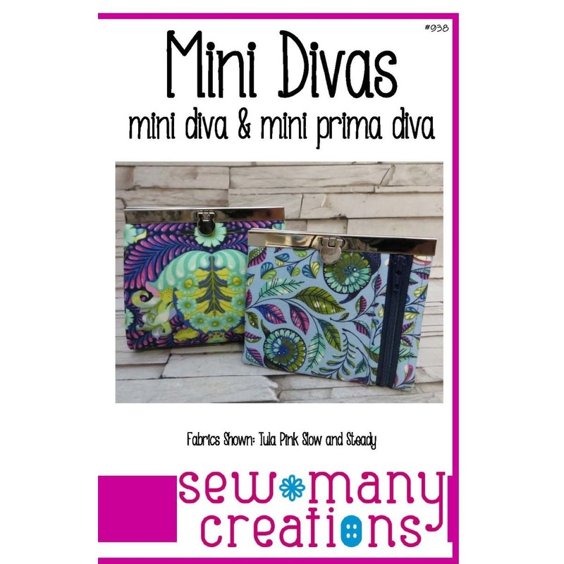 Mini Divas Wallet | Sew Many Creations